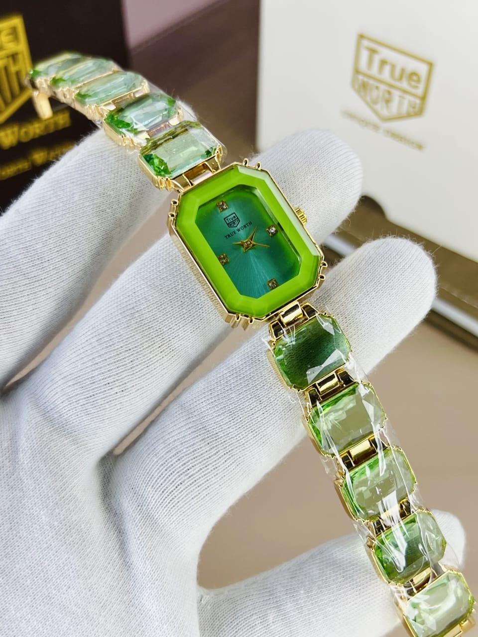Braclet Stone Watch For Her