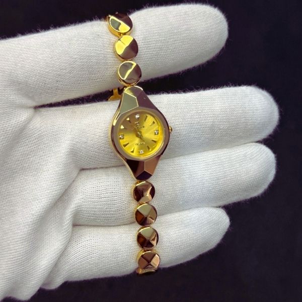 Quartz Stone Watch For Her