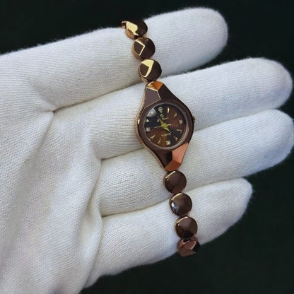 Quartz Stone Watch For Her
