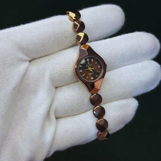 Quartz Stone Watch For Her