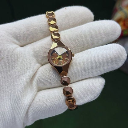 Quartz Stone Watch For Her